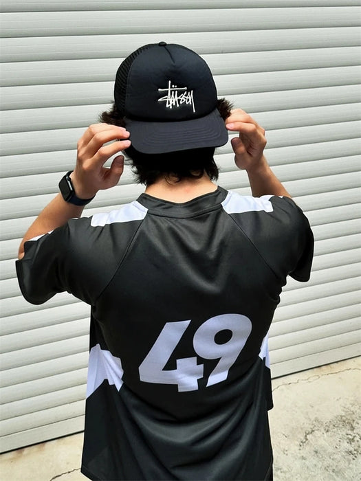 YEEZY X Donda 2 Soccer Jersey Paris Audition Mesh Shirt Short Sleeve Men Women Tee Tops T-Shirt