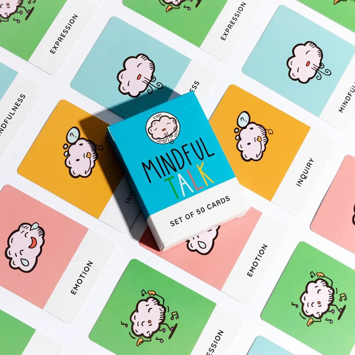 Mindfulness Dialogue Game Cards – Communication & Emotional Learning Deck for Kids, Parents, and Schools