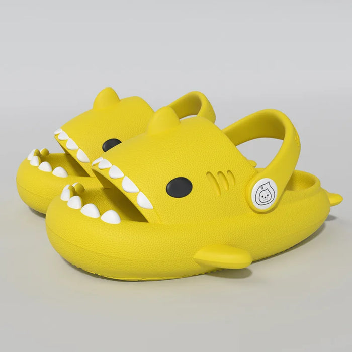 Children’s BAPE Shark Sandals – Kids Summer Slippers with Thick Soft Non-Slip Sole for Boys & Girls