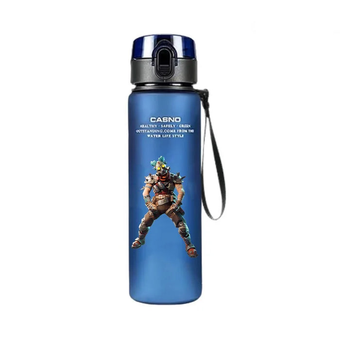 Fortnite Blue Black Resistant Outdoor 560ML Large Capacity Camping Portable Travel Sports Water Cup