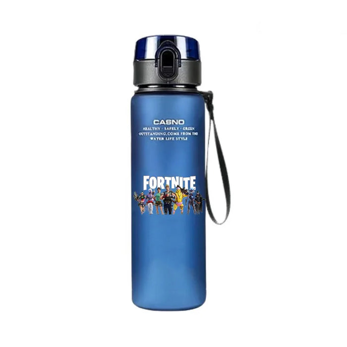 Fortnite Blue Black Resistant Outdoor 560ML Large Capacity Camping Portable Travel Sports Water Cup