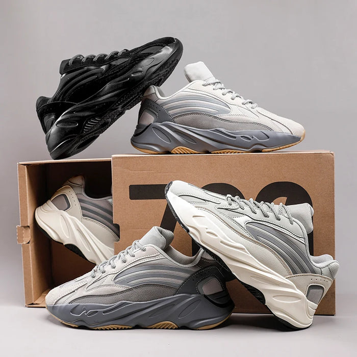 Yeezy 700 Boost Unisex Sneakers – Comfortable Streetwear Running Shoes for Men & Women