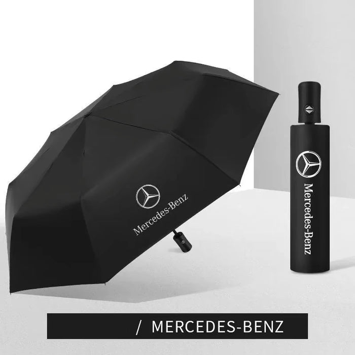 Auto Umbrella – Automatic Windproof & UV Sunshade for Mercedes-Benz (AMG, A/ B/ C/ CLA/ GLA/ GLB/ GLC/ GLE/ GLK/ CLS/ S-Class)