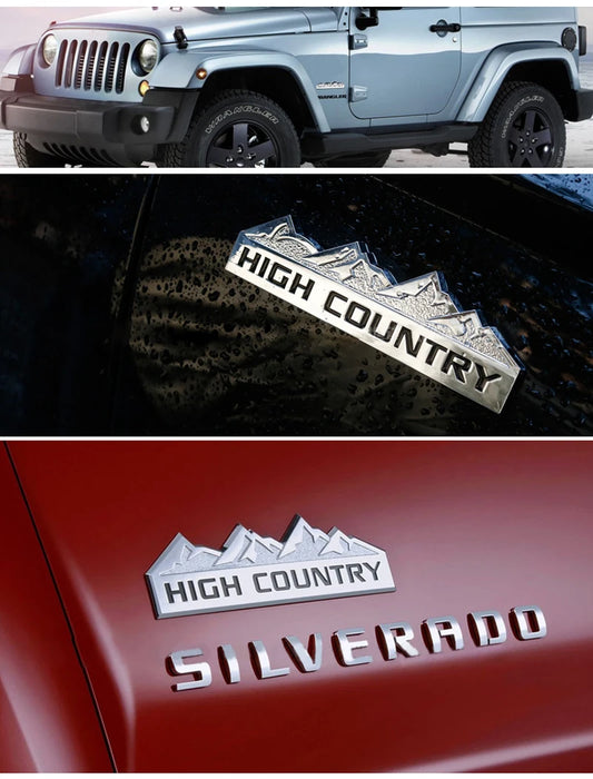 Car Styling for Jeep Grand Commander Cherokee Patriot Compass Wrangler Grand Cherokee Renegade Liberty Metal Sticker