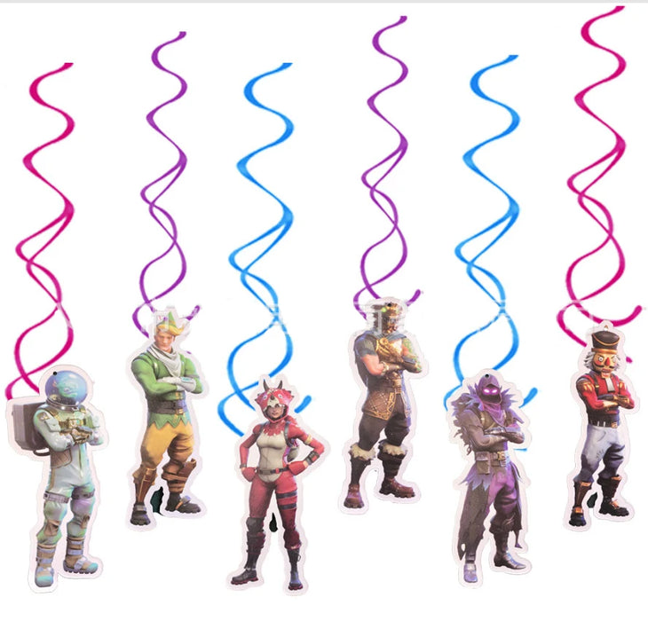 BattleFest™ Fortnite Party Set – Llama Theme Plates & Cups for Boys’ Birthday Decorations