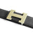 Luxury Designer Brand Buckle Genuine Real Leather Belts