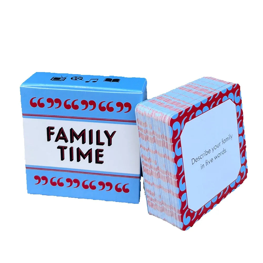 50-Piece Family Card Game Set – Fun & Engaging Game Night Activity for Kids, Teens & Adults – Perfect Birthday & Holiday Gift