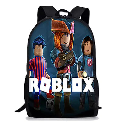 Cartoon Roblox Backpack for Kids