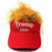 Trump Hat with Synthetic Hair