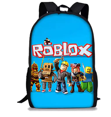 Cartoon Roblox Backpack for Kids