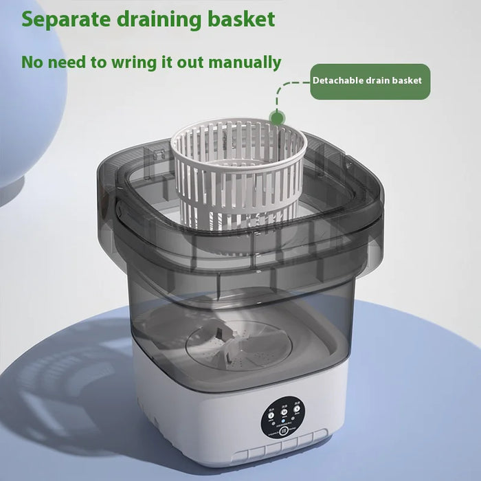 12 L Mini Portable Folding Washing Machine