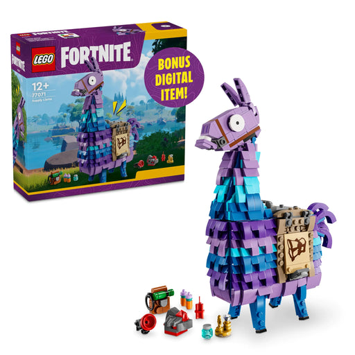 LEGO Fortnite Supply Llama Building Set - Kids Toy for Gamers Ages 12+ - Display Model Collectible Fortnite Toy - Gift for Boys & Girls - 77071