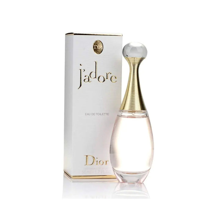 Christian Dior J’Adore Eau de Toilette Spray for Women – 1.7 fl oz (50ml), Elegant Floral Fragrance