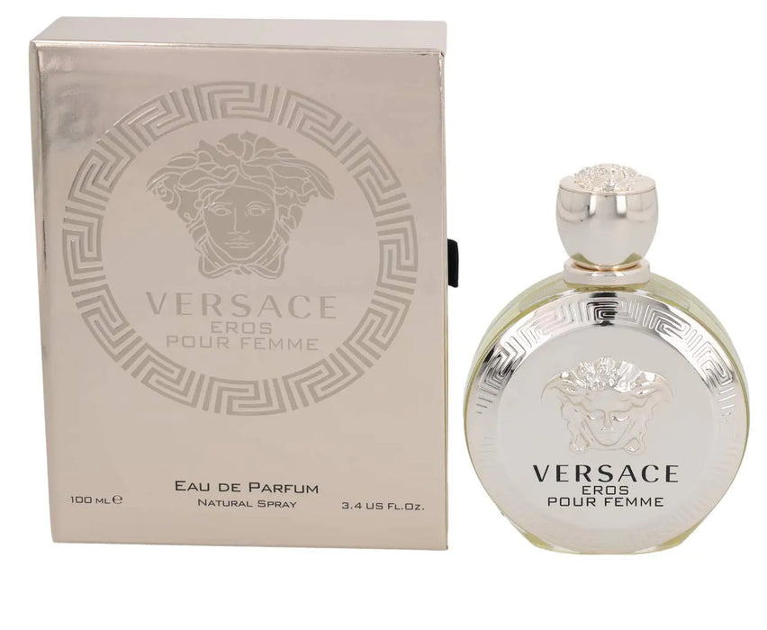 Versace Eros Pour Femme Eau de Toilette Spray for Women – 3.4 fl oz / 100 ml