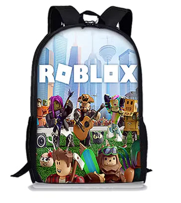 Cartoon Roblox Backpack for Kids