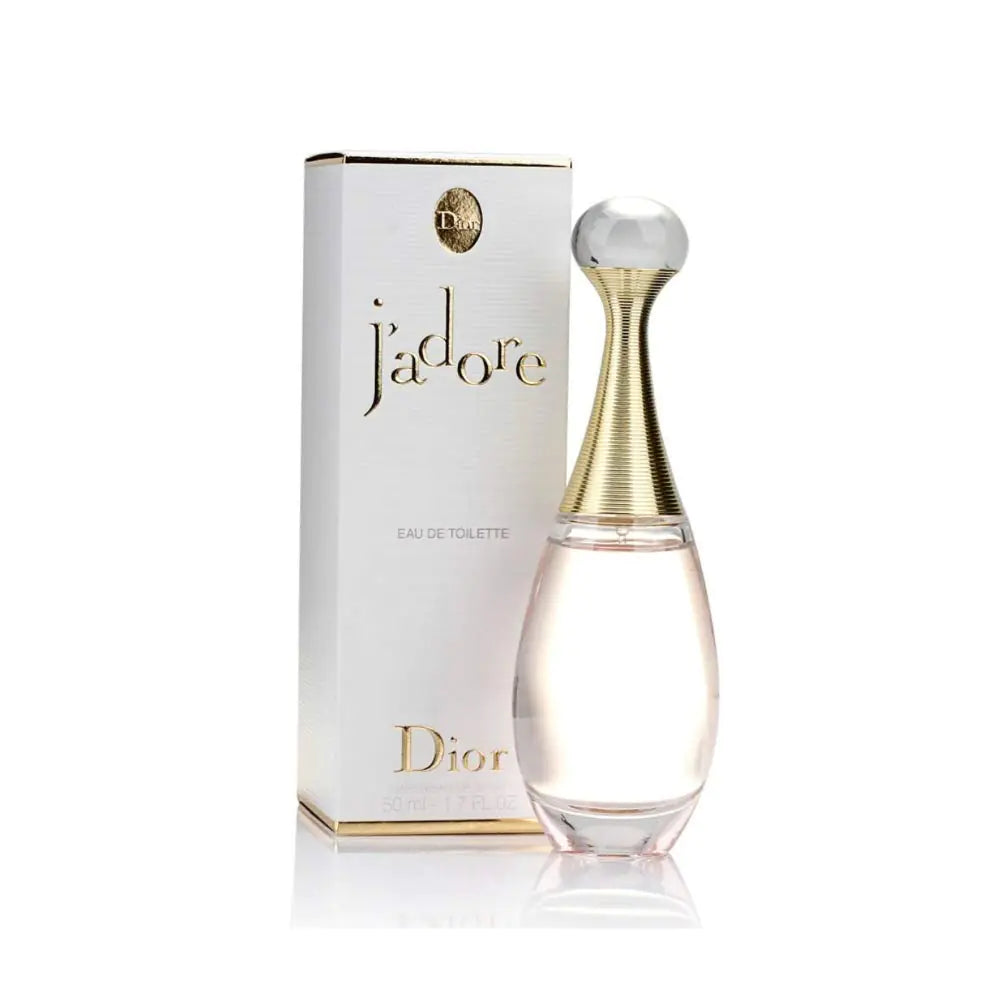 Christian Dior J’Adore Eau de Toilette Spray for Women – 1.7 fl oz (50ml), Elegant Floral Fragrance