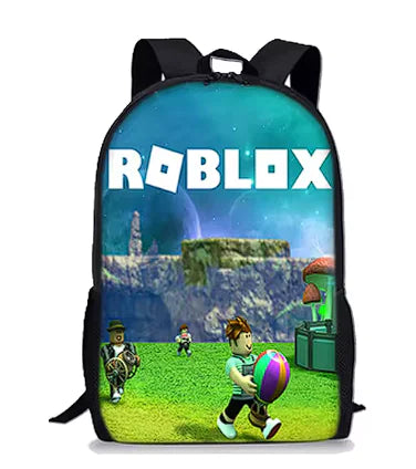 Cartoon Roblox Backpack for Kids