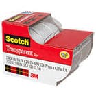 3M Scotch Transparent Tape, 2-ct. Packs