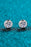 Inlaid 1 Carat Moissanite Stud Earrings