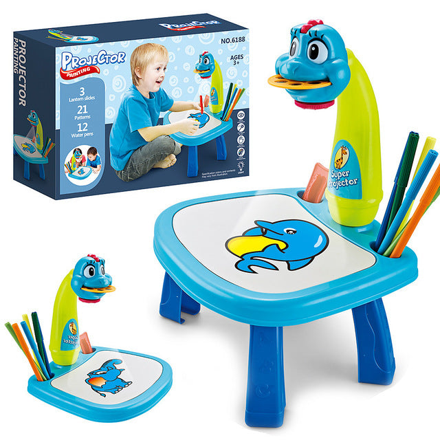 LED Projector Drawing Table Toys