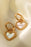 Inlaid Shell Heart Drop Earrings