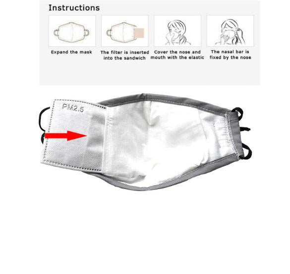 Anti Pollution PM2.5 Mouth Mask Dust Respirator