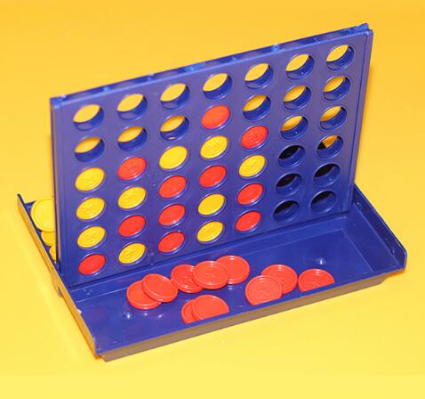 1 Set Connect 4 In A Line Board Game Children's Educational Toys