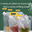 5/10pcs Grain Storage Bag Transparent Self-Supporting Nozzle Bag Sealed Storage Bag