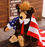 Donald Trump Bear Plush Toys Cool USA President With Flag Cloak Collection Doll