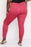 Zenana Walk the Line Full Size High Rise Skinny Jeans in Rose