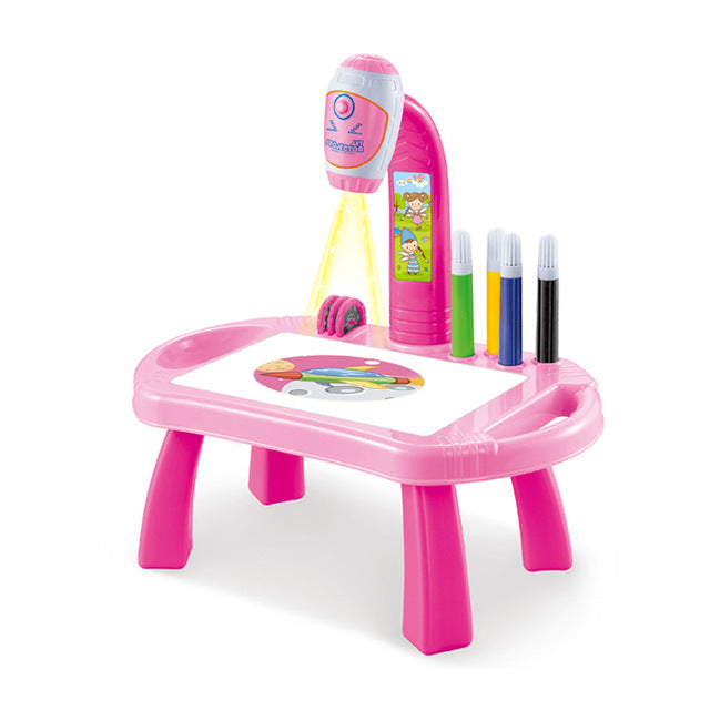 LED Projector Drawing Table Toys