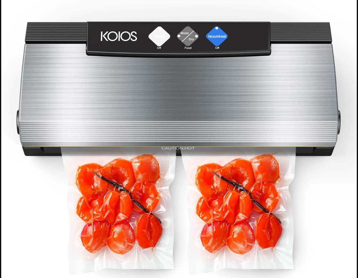 KOIOS Vacuum 80Kpa Automatic Food Sealer with Cutter