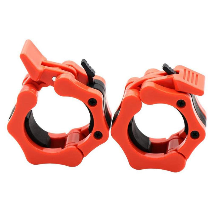 1 Pair Olympic 2" Spinlock Collars Barbell Collar Lock Dumbell Clips Clamp Weight lifting Bar Gym Dumbbell Fitness Body Building