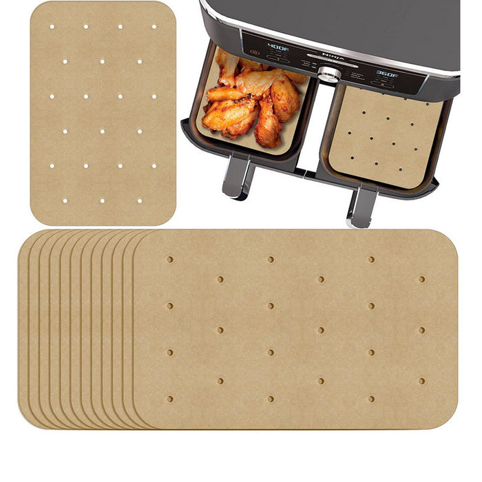 Air Fryer Oil-Absorbing Paper Baking Paper Non-Stick Baking Tray Silicone Oil Paper Tray 14*20.5cm