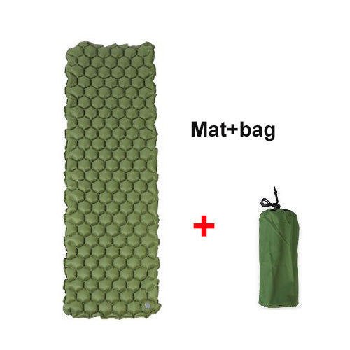 Air Mattress Sleeping Mat Outdoor Camping Pad Waterproof Inflatable Mattress Cushion for Backpacking Hiking Travel Beach