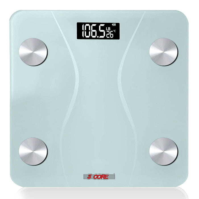Digital Scale Precision Bathroom Scale Display Step-On Technology Body Weight