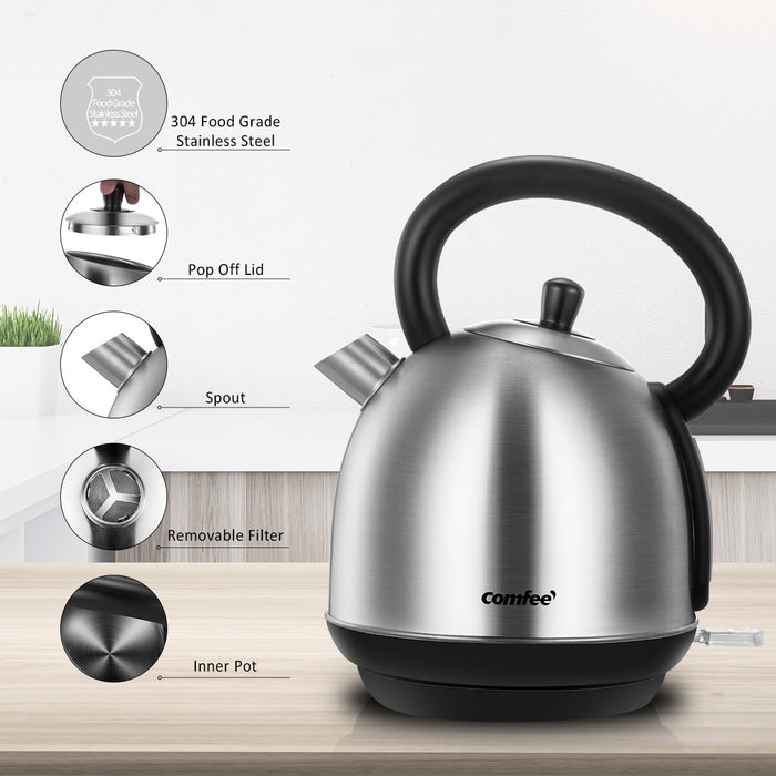 Comfee Stainless Steel Electric Kettle 1.8L