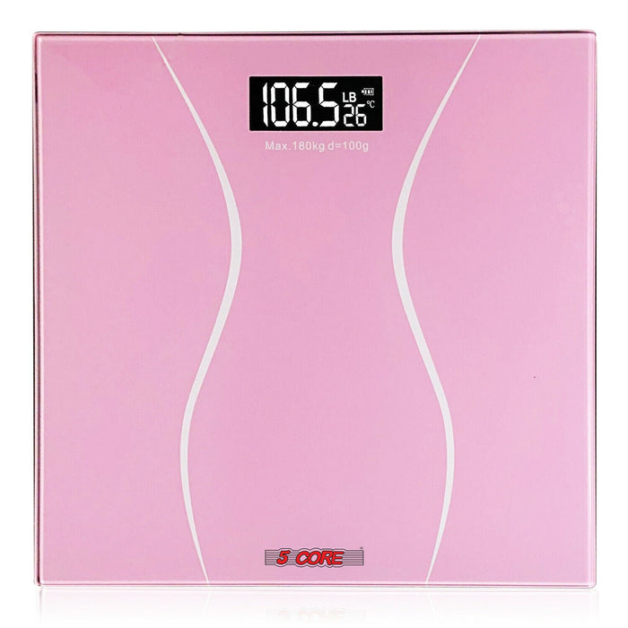 Digital Scale Precision Bathroom Scale Display Step-On Technology Body Weight