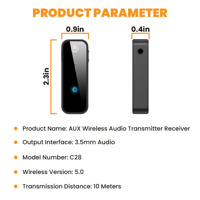 2 In 1 Bluetooth 5.0 USB Wireless Transmitter
