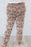 Plus Size Leopard Distressed Joggers with Pockets