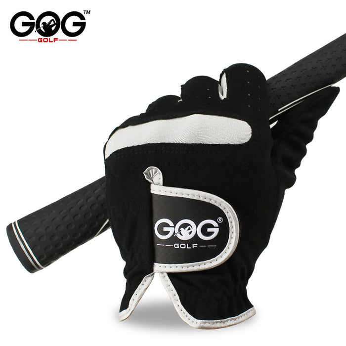 1 Pcs Men's Golf Glove Left Hand Right Hand Micro Soft Fiber Breathable Golf Gloves