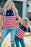 Girls Stars and Stripes Round Neck T-Shirt