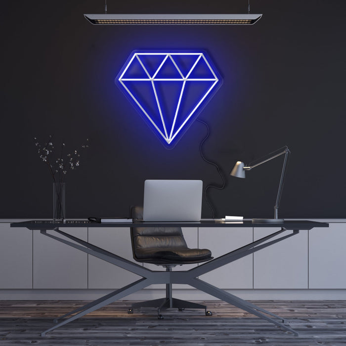 'Diamond' Neon Sign