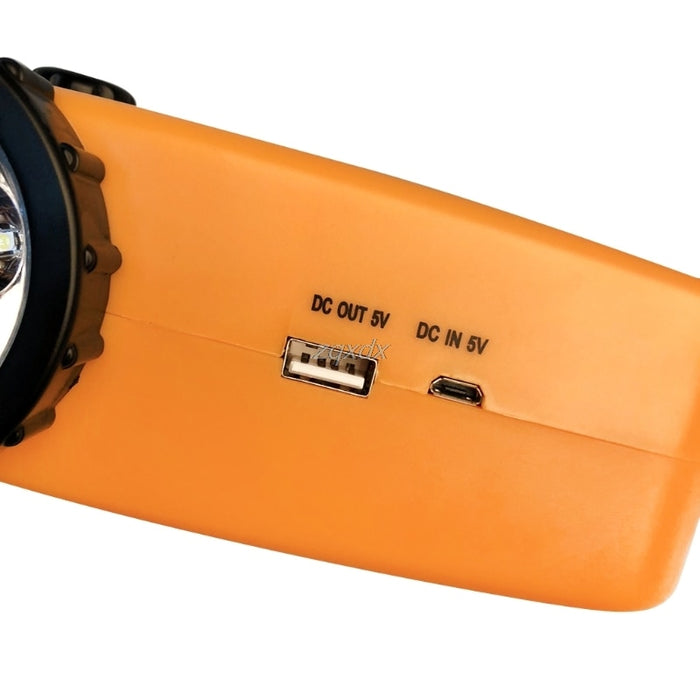 Outdoor Emergency Hand Crank Solar Dynamo AM/FM Radios Power Bank with LED Lamp