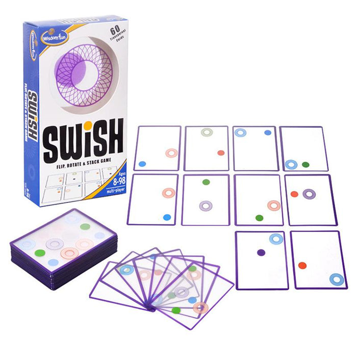 Thinkfun Swish Brain Training Board Card Games for Kids Gift Puzzle Game