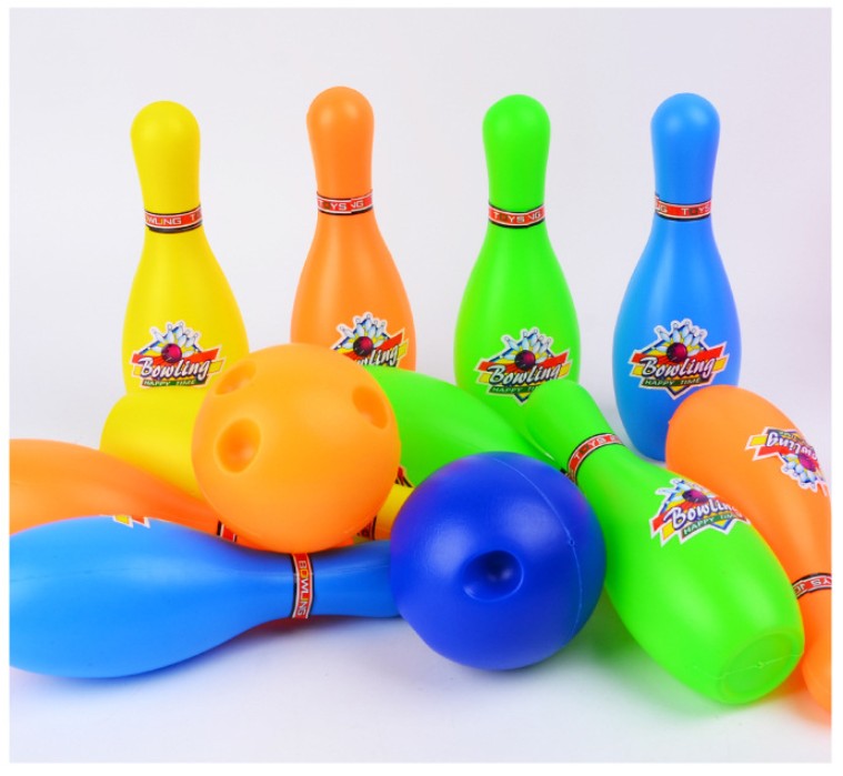 Colorful Standard 12 Piece Bowling Set