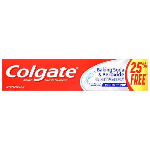 Colgate Whitening Toothpaste, 5-oz. Tubes