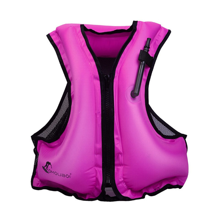 Adult Inflatable Swim Life Vest Jacket
