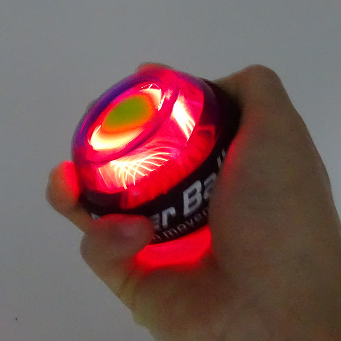 LED Wrist Ball Trainer Gyroscope Strengthener Gyro Power Ball