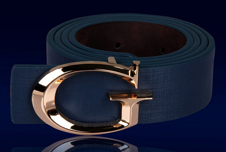 New GoBliss Luxury Gold Buckle Belt for Women